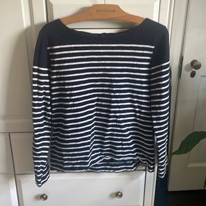 Basic striped j crew shirt